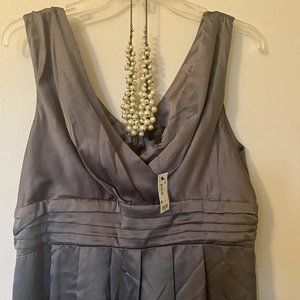 NWT The Limited Event Silver Cocktail Dress